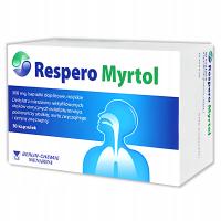 Respero Myrtol, снимает симптомы воспаления верхних дыхательных путей, 50 капс.