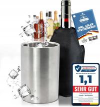 VANEJA Chłodziarka do wina ze stali nierdzewnej z mankietem chłodzącym