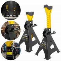 KOBYŁKI SAMOCHODOWE REGULOWANE PODPORY WARSZTATOWE Z GUMĄ BLOKADĄ [2szt] 3T