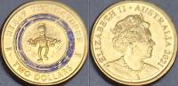 Australia 2 dolary 2021r. KM 4148 30 lat Wiggles - Henry The Octopus