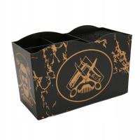 Uchwyt do przechowywania nożyczek fryzjerskich w stylu vintage pudeko