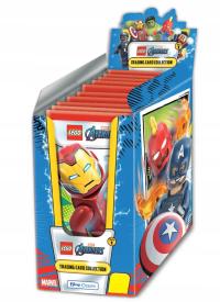 LEGO Мстители Marvel карты серии 1 TCG 12 пакетиков - 72 карты