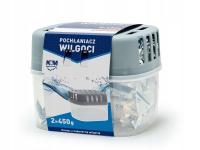 POCHŁANIACZ WILGOCI K&M AK101BOX biały lub szary ADAPTER + 2 WKŁAD 450 g