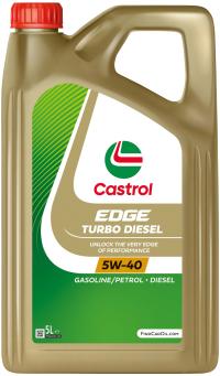CASTROL EDGE TURBO DIESEL 5W40 5L + zawieszka