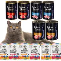 Mix smaków Dolina Noteci Premium Pako Kot 12 x400 g karma mokra w puszce