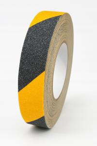 Taśma antypoślizgowa żółta czarna 25mm 18m ostrzegawcza oznaczeniowa SCHOdy