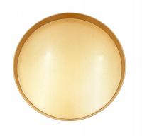 Декоративная подставка золотой поднос круглая тарелка для свечей головной убор 22 см