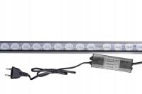 Lampa LED grow listwa do roślin 55cm 24W białe