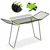 SUSZARKA NA PRANIE STOJĄCA DUŻA 27m SKŁADANA XXL STALOWA KLIPSY NA BIELIZNĘ