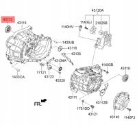 Хюндай ОЭ 43119-39070 симеринг полуоси