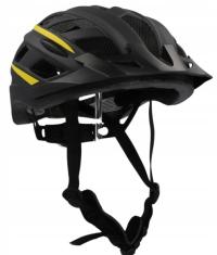 Kask rowerowy z daszkiem grafitowy Fischer Urban Lano M 52-59 cm