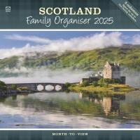 Scotland Family Organiser Planner Wall Calendar 2025 Praca zbiorowa