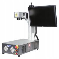 Лазерная маркировочная машина волокна 20W EZCAD промышленная лазерная гравировальная машина премиум-класса