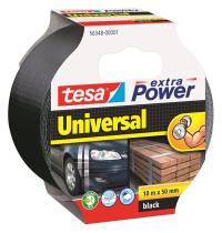 Tesa Extra Power Duct Tape Taśma Naprawcza Uszczelniająca Czarna 10m x 50mm