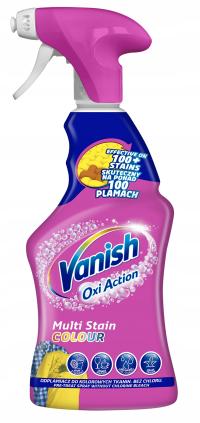 Vanish Oxi Action пятновыводитель для красочных и белых тканей спрей 500 мл