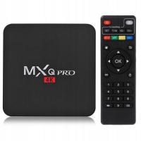 SMART TV BOX 16GB MXQ PRO 4K 1+8GB ANDROID 11.1 WIFI 5G MENU PL HDMI USB SD