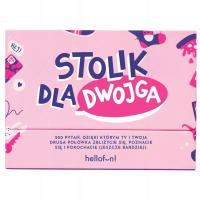 Hellofun Stolik Dla Dwojga gra karciana dla par
