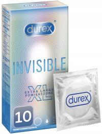 DUREX Invisible XL 10 шт. презервативы больше