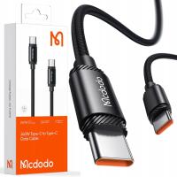 Kabel McDodo USB typ C - USB typ C 2 m czarny