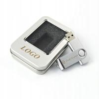 Флешка 4 ГБ и металлическая коробка с гравером