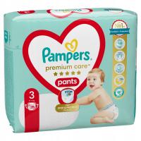 Pampers PREMIUM Care Pants подгузники размер 3 28шт 6-11 кг