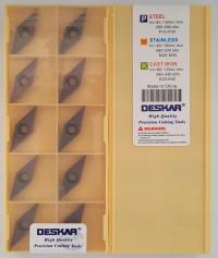 PŁYTKI VCMT 160408 LF6018 DESKAR STAL NIERDZEWNA