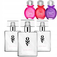 OBSESSIVE 3X PERFUM DAMSKI Z FEROMONAMI FLORAL SPICY/WOODY/FRUITY 30ML