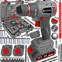 Безщеточная аккумуляторная дрель 20v 2xaku Mp0430 ударная отвертка