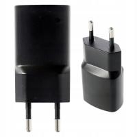 Адаптер питания зарядное устройство адаптер EU Plug USB-A черный