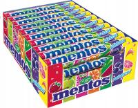 Mentos Rainbow фруктовые конфеты драже жевательные капли 37,5 г 40 штук