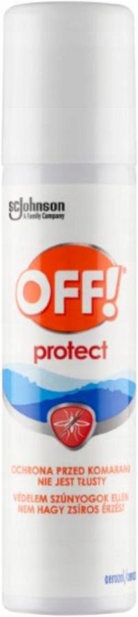 OFF! PROTECT – REPELENT PRZECIW KOMAROM I KLESZCZOM W AEROZOLU (100 ML)