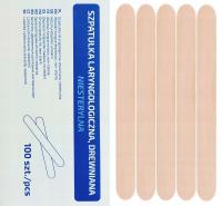 SZPATUŁKI DREWNIANE LARYNGOLOGICZNE INTERGOS NIESTERYLNE, DREWNIANE 100sz