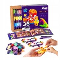 ZESTAW LEKKIEJ CIASTOLINY PIANKOLINA 36 KOLORÓW