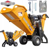 RĘBAK SPALINOWY ROZDRABNIACZ DO GAŁĘZI BĘBNOWY STILER SILNIK B&S 7KM HIT