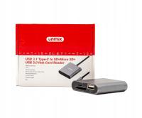 Czytnik kart Unitek USB 3 SD/microSD z hubem USB-A