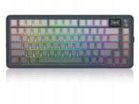 Klawiatura mechaniczna Redragon K708GG-RGB-PRO Flekact Leopard Switch szara