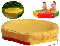 PIASKOWNICA DLA DZIECI PLASTIKOWA MODUŁOWA ŻZC z POKROWCEM BJ Plastik