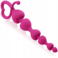 SEX GADŻET - SONDA ANALNO-POCHWOWA KULKI GEKSZY KORALIKI KOREK PENIS ANALNY