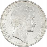 2.hy.BAVARIA, LUDWIK I, 1 GULDEN 1843