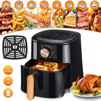 700W FRYTKOWNICA BEZTŁUSZCZOWA AIR FRYER FRYTOWNICA BEZ OLEJU 6 PROGRAMÓW