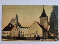 Pocztówka Sorau Żary Restauracja 1917