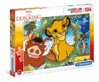 Puzzle 104 Super kolor Lion king 27287