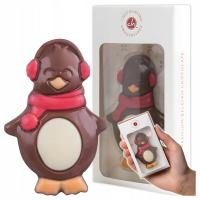 Czekoladowa figurka PINGWIN czekolada BELGIJSKA świąteczne słodycze prezent