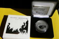 10$ FIJI WULKANY ODDECH OGNIA ROSJA KAMCZATKA Ag99