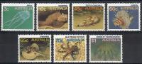 Australia 1986 Mi 972-978 Czyste **