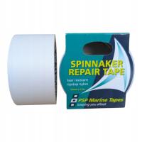 Taśma spinakerowa BIAŁA 50 mm x 4,5 m – do naprawy żagli, latawców, kite’ów