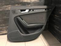 BOCZEK DRZWI PRAWY TYŁ AUDI A4 B8 LIFT ALCANTARA SKÓRA 8K0839020 8K0867306