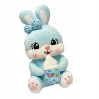 Милый Кролик кролик талисман с бутылкой плюшевый кролик Пасха 40 см