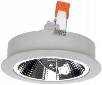 OCZKO LAMPA DO ZABUDOWY 1X15W BIAŁA MILAGRO