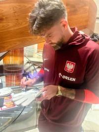 Дронговский-Польша-перчатка с автографом (pol)